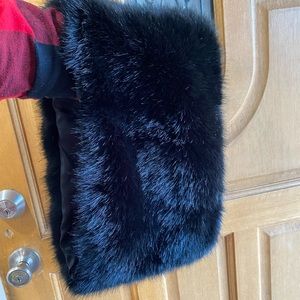 New with tags vegan fur neck scarf.